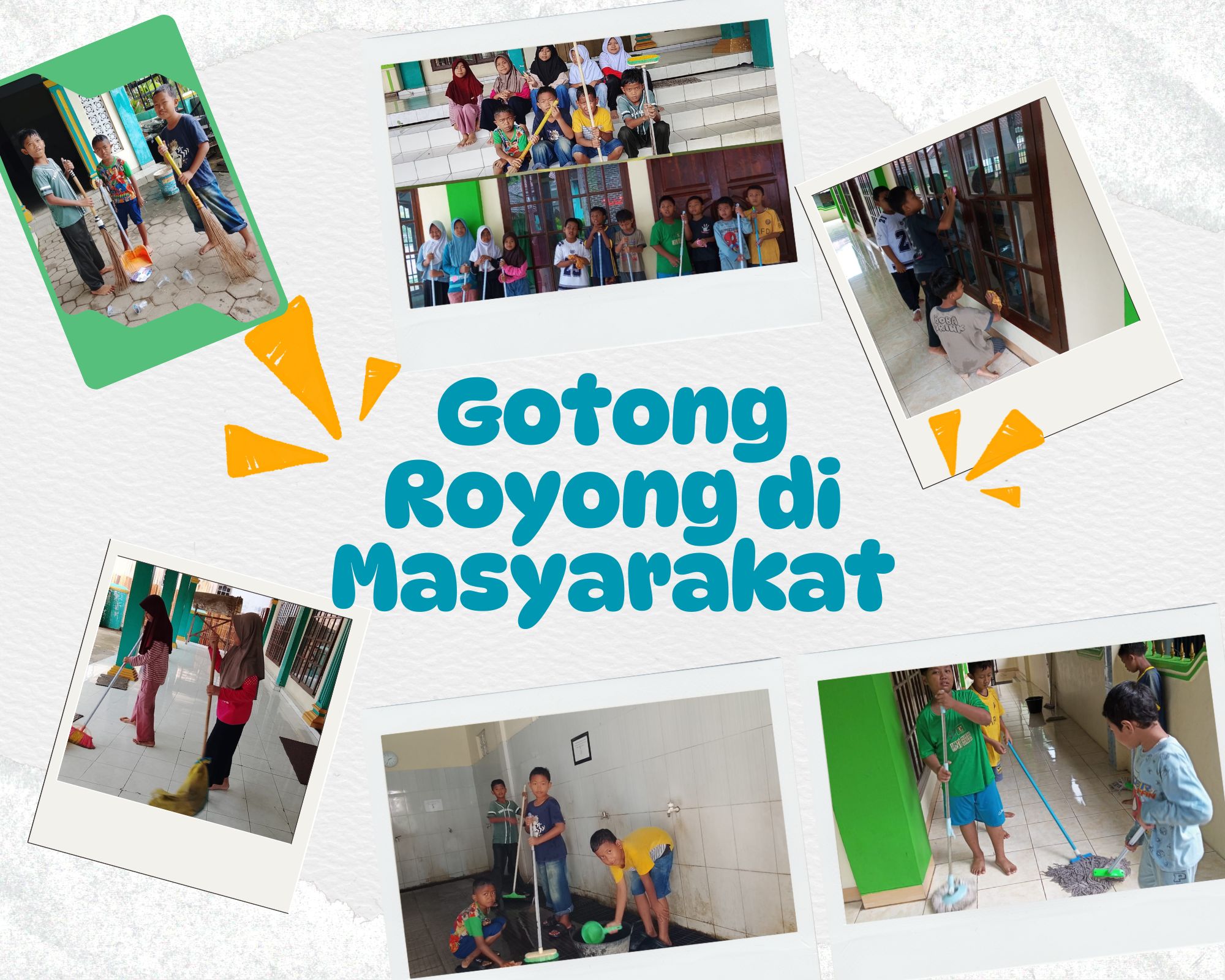 Aksi Nyata Siswa Kelas IV SDN Ciora dalam Bermasyarakat